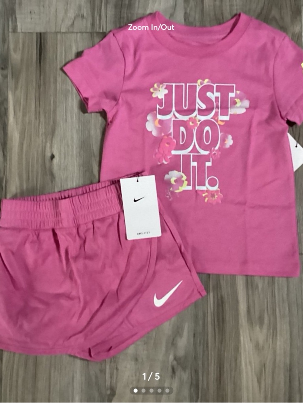 Nike Girls tee & Skort outfit size 4(NWT)~FIRM, NO OFFERS~